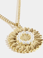Load image into Gallery viewer, Sunflower Charm Necklace