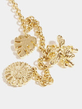 Load image into Gallery viewer, Amelia Liana x Skinnydip Sunflower Charm Drop Necklace