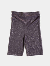 Load image into Gallery viewer, Gunmetal Glitter Cycling Shorts