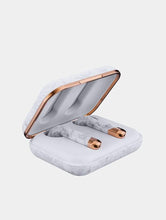 Load image into Gallery viewer, Happy Plugs Air 1 True Wireless Earphones White Marble
