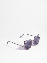 Load image into Gallery viewer, Kitty Purple Glitter Sunglasses