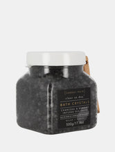 Load image into Gallery viewer, Sunday Rain Charcoal Bath Crystals
