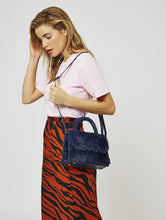 Load image into Gallery viewer, Navy Terina Tote Bag