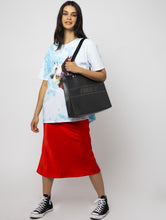Load image into Gallery viewer, Monogram Noir Tote Bag