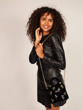 Load image into Gallery viewer, Alix Shadow Velvet Tote Bag