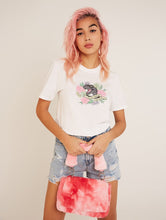 Load image into Gallery viewer, Tasmin Pink Faux Fur Shoulder Bag