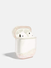 Load image into Gallery viewer, Pink Liquid Glitter AirPods Case
