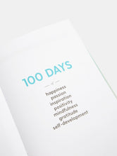 Load image into Gallery viewer, 100 Day Happiness Planner Green