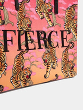 Load image into Gallery viewer, Fierce Embroidered Tote Bag