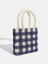 Load image into Gallery viewer, Penelope Check Tote Bag