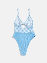 Load image into Gallery viewer, Sardinia Gingham Swimsuit