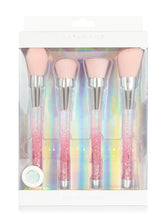 Load image into Gallery viewer, Pink Liquid Glitter Shut The Contour Brush Set