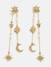 Load image into Gallery viewer, Amelia Liana x Skinnydip Mini Stone Double Chain Earrings