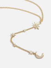 Load image into Gallery viewer, Amelia Liana x Skinnydip Moon Charm Drop Necklace