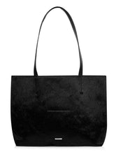 Load image into Gallery viewer, Black Pony Wasted Shoulder Bag