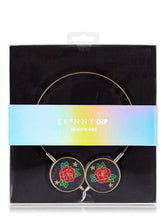 Load image into Gallery viewer, Black Rose Headphones