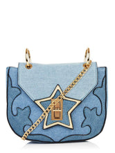 Load image into Gallery viewer, Denim Vixen Cross Body Bag