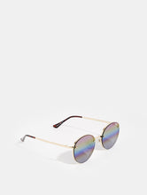 Load image into Gallery viewer, Quay Farrah Metal Frame Sunglasses in Cold Purple