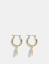 Load image into Gallery viewer, Soph x Skinnydip Sundial Charm Hoop Earrings
