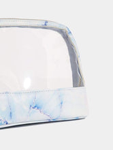 Load image into Gallery viewer, Soph x Skinnydip Blue Marble Makeup Bag