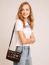 Load image into Gallery viewer, Anisha Butterfly Embroidered Cross Body Bag