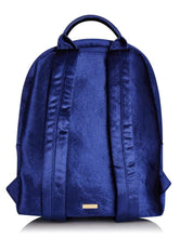 Load image into Gallery viewer, Navy Velvet Charlie Backpack