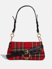 Load image into Gallery viewer, Carrie Check Shoulder Bag