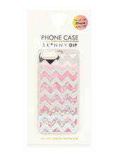 Load image into Gallery viewer, Chevron Liquid Fill Case - iPhone 6/6S