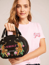 Load image into Gallery viewer, Female Bowler Embroidered Tote Bag