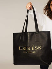 Load image into Gallery viewer, Reversible Pink Check & Black Heiress Tote Bag
