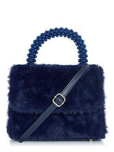 Load image into Gallery viewer, Navy Terina Tote Bag