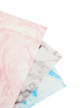 Load image into Gallery viewer, Pastel Marble 3 Pack Notebooks