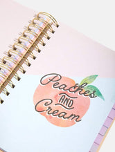 Load image into Gallery viewer, Peach Dateless Diary