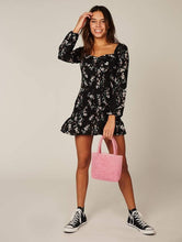 Load image into Gallery viewer, Penelope Pink Beaded Tote Bag