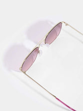Load image into Gallery viewer, Pink Aviator Sunglasses