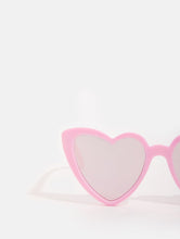 Load image into Gallery viewer, Pink Heart Sunglasses
