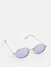 Load image into Gallery viewer, Purple Oval Sunglasses