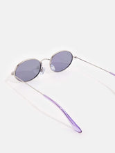 Load image into Gallery viewer, Purple Oval Sunglasses