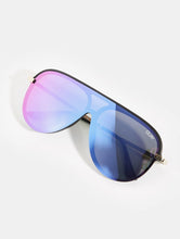 Load image into Gallery viewer, Quay x JLo Empire Shield Sunglasses in Pink