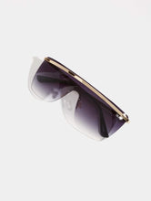 Load image into Gallery viewer, Quay x JLo Get Right Shield Sunglasses in Black Fade