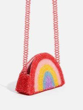 Load image into Gallery viewer, Rainbow Beaded Cross Body Bag