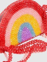 Load image into Gallery viewer, Rainbow Beaded Cross Body Bag