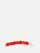 Load image into Gallery viewer, Red Crystal Hair Grip