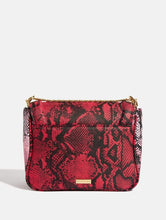 Load image into Gallery viewer, Roxy Pink Snake Cross Body Bag