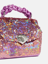 Load image into Gallery viewer, Poppy Sequin Tote Bag