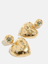 Load image into Gallery viewer, Bling Heart Earrings