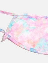 Load image into Gallery viewer, 2 Pack Face Covering in Multi Colour Tie Dye & White