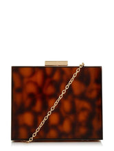 Load image into Gallery viewer, Tortoise Shell Clutch Bag