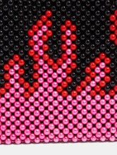Load image into Gallery viewer, Penelope Flame Beaded Tote Bag