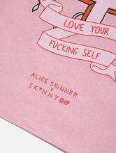 Load image into Gallery viewer, Alice Skinner x Skinnydip Love Yourself Printed Tote Bag